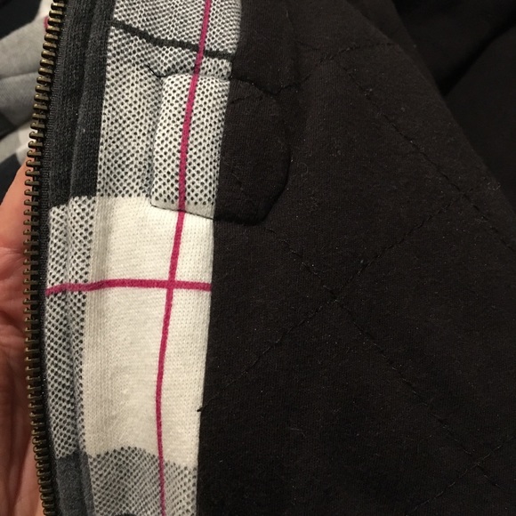 ROXY plaid jacket with faux fur hood - Picture 7 of 7